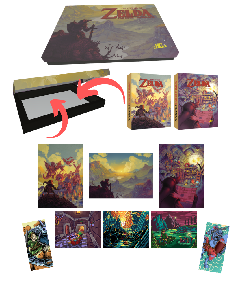 The Legend Of Zelda Encyclopedia Deluxe Box